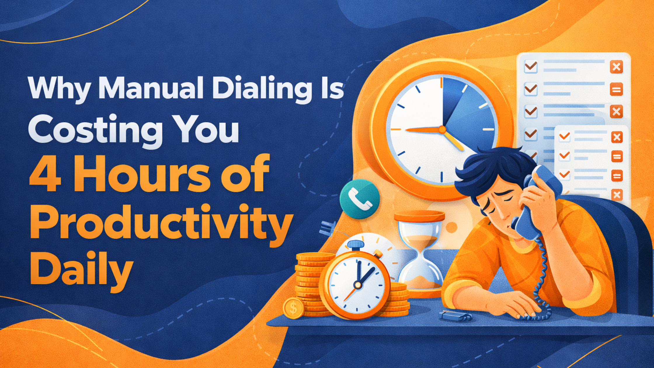 Manual Dialing vs AI Dialers: Save 4 Hours a Day in B2B Sales