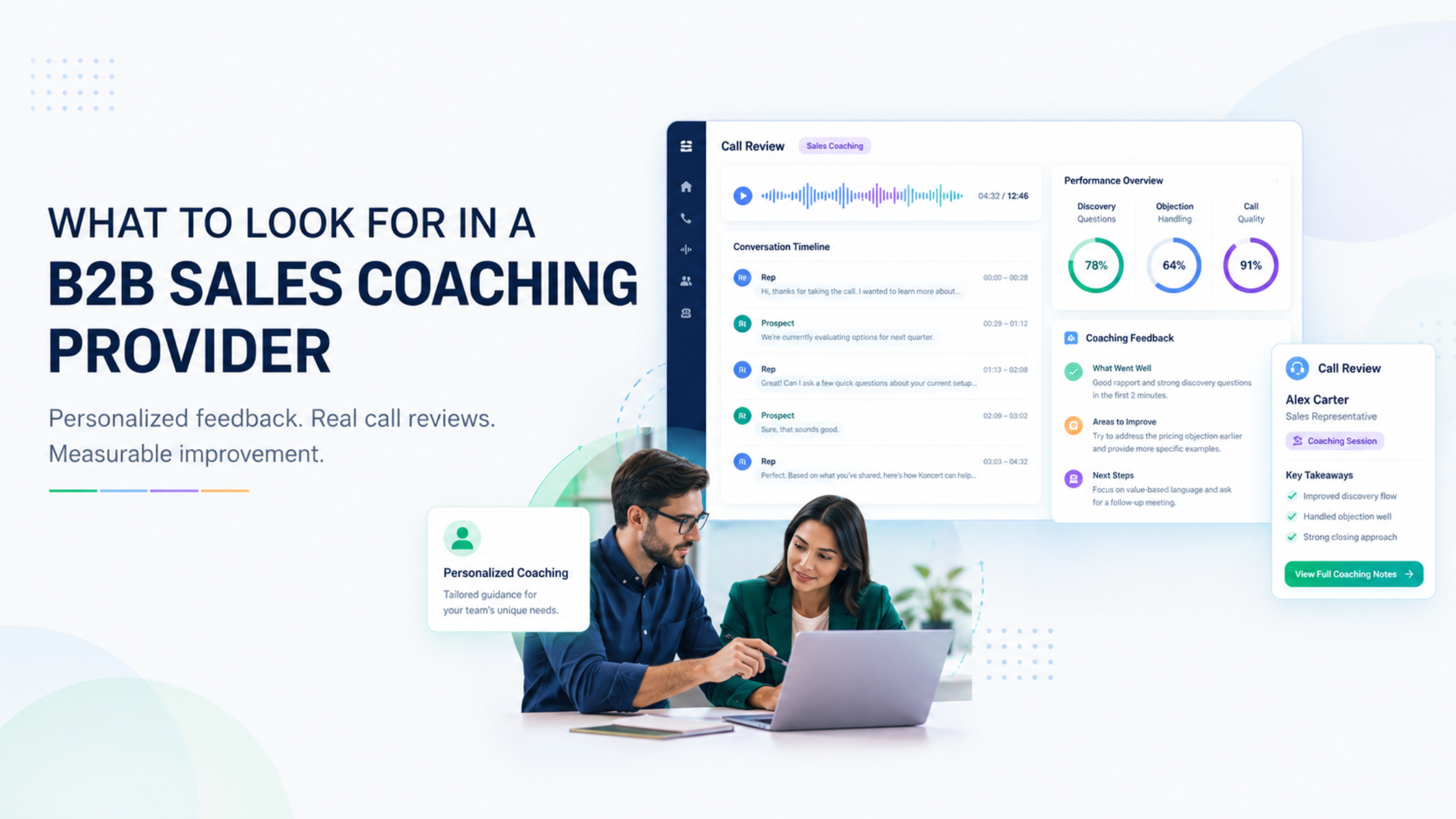 What to Look for in a B2B Sales Coaching Provider